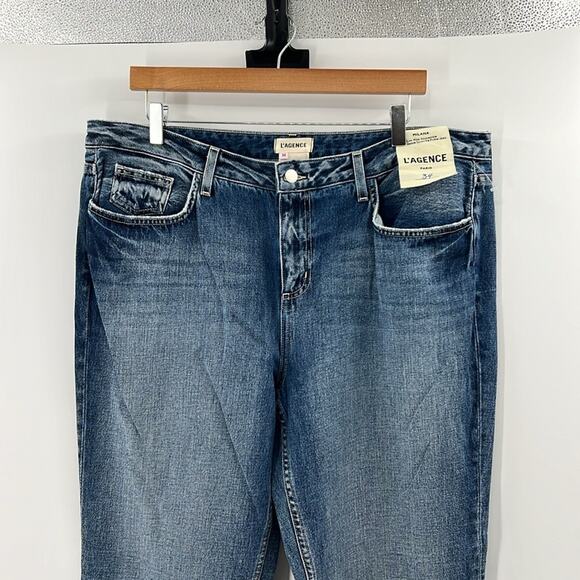 L'AGENCE Women's Milana Low Rise Stovepipe Jeans - Granada - 34 - New with tags - Picture 2 of 8